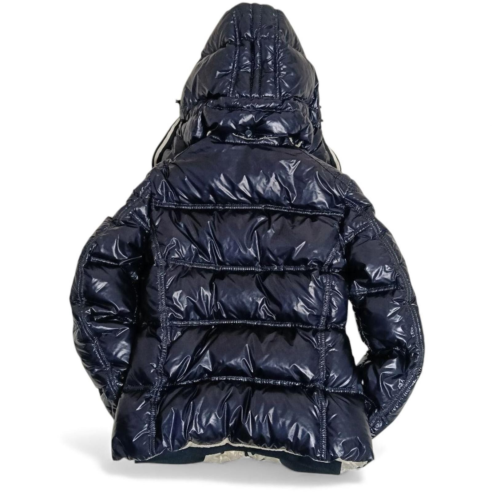 Moncler Moncler - XS Navy Blue Puffer Jacket with Hood Size XS / US 0-2 / IT 36-38 - 5 Thumbnail