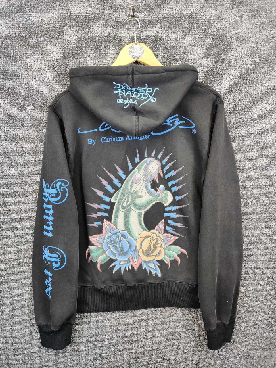 Ed Hardy Vintage Ed Hardy Christian Audigier Zipper Hoodie Size US M / EU 48-50 / 2 - 1 Thumbnail