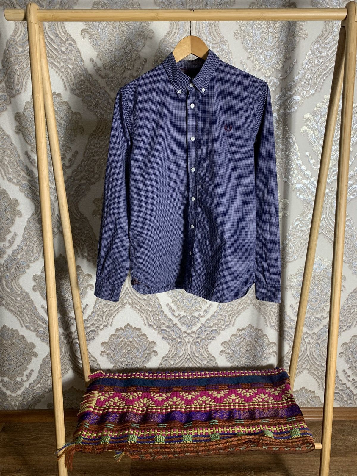 Fred Perry VINTAGE FRED PERRY CLASSIC CASUAL DESIGNER SHIRT Y2K 90s Size US M / EU 48-50 / 2 - 2 Thumbnail
