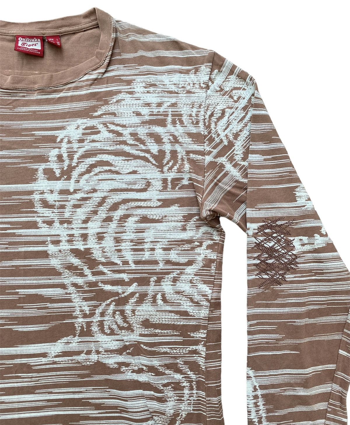 Japanese Brand × Onitsuka Tiger × Vintage Rare Vintage Onitsuka Tiger Long Sleeve T Shirt Size US M / EU 48-50 / 2 - 3 Thumbnail