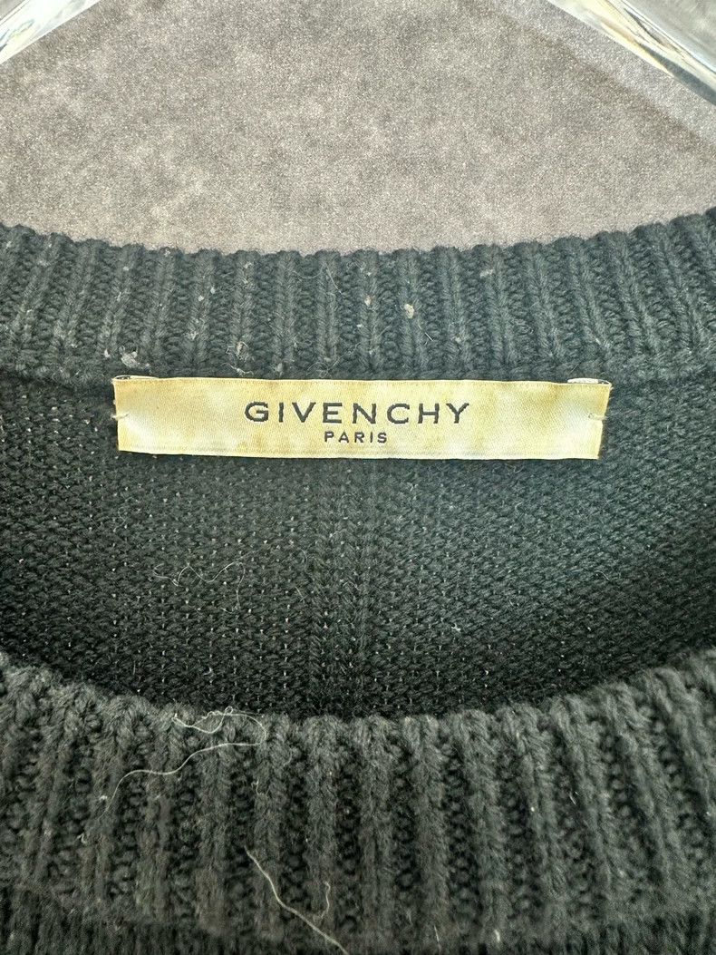 Givenchy Givenchy New Black Reversed Letter Logo Sweater S Size US S / EU 44-46 / 1 - 3 Thumbnail