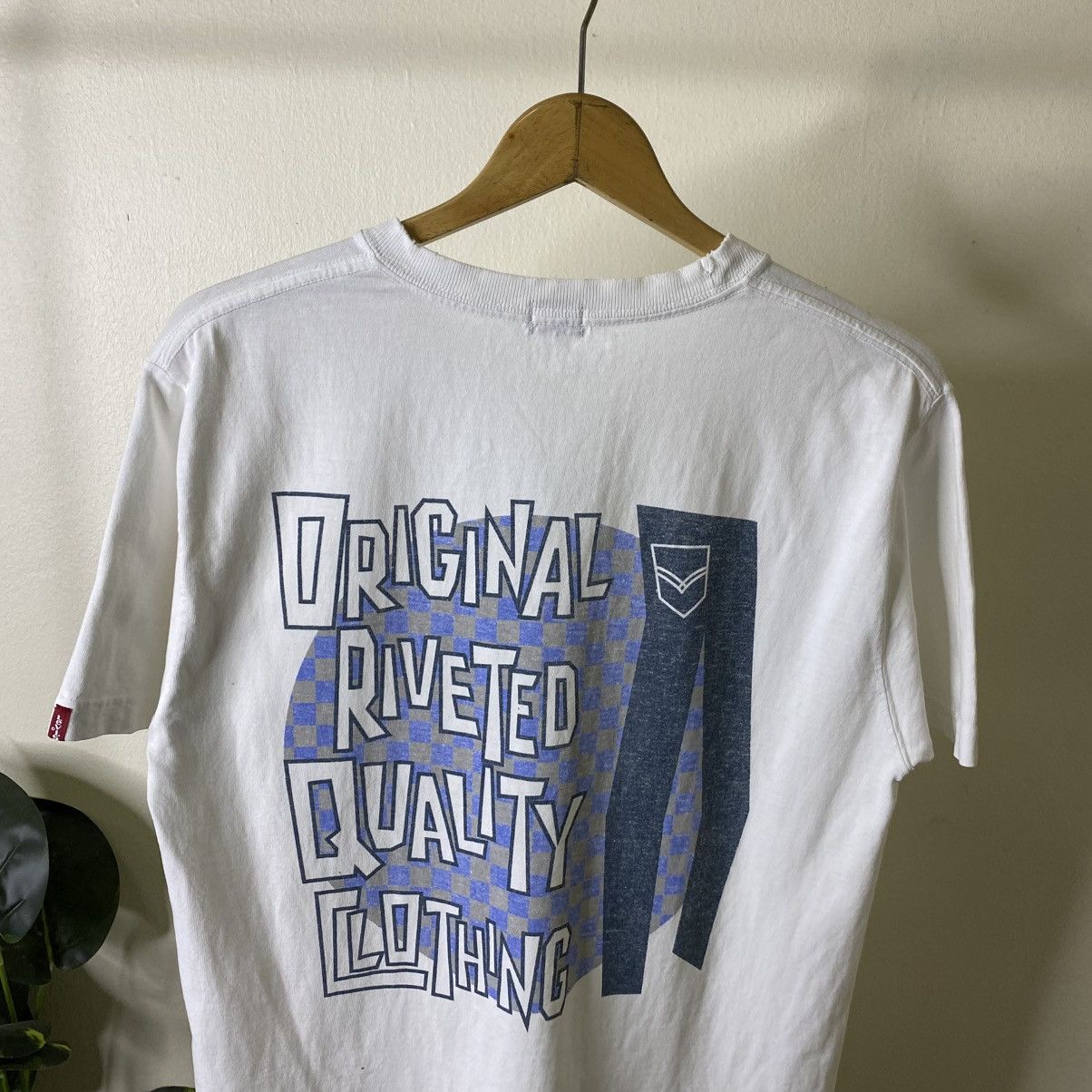 Levi's Vintage 1990s Levis Big Back Graphic T Shirt Size US M / EU 48-50 / 2 - 2 Thumbnail