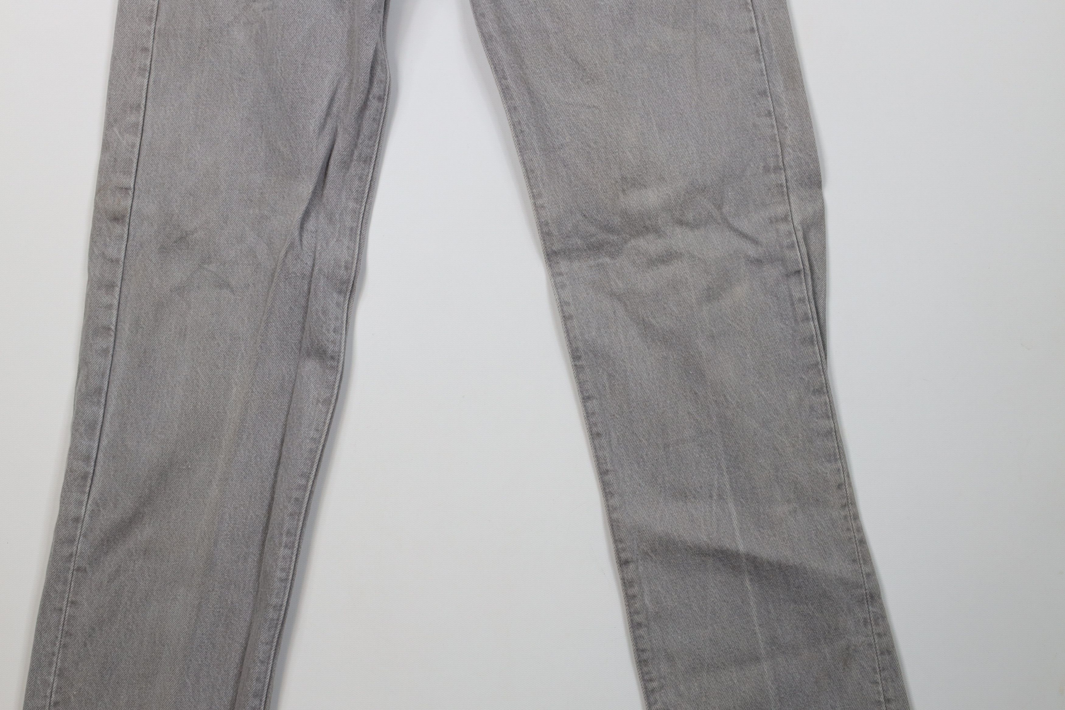 Levi's Vintage 80s Levis 501xx Button Fly Original Jeans Gray USA Size US 29 - 4 Thumbnail