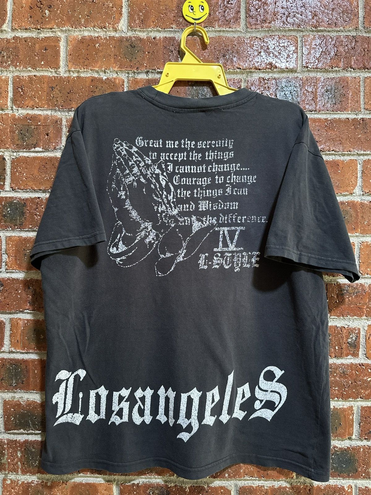 Los Angeles Apparel Thrashed Vintage Los Angeles Faded Tee Size US XL / EU 56 / 4 - 1 Thumbnail