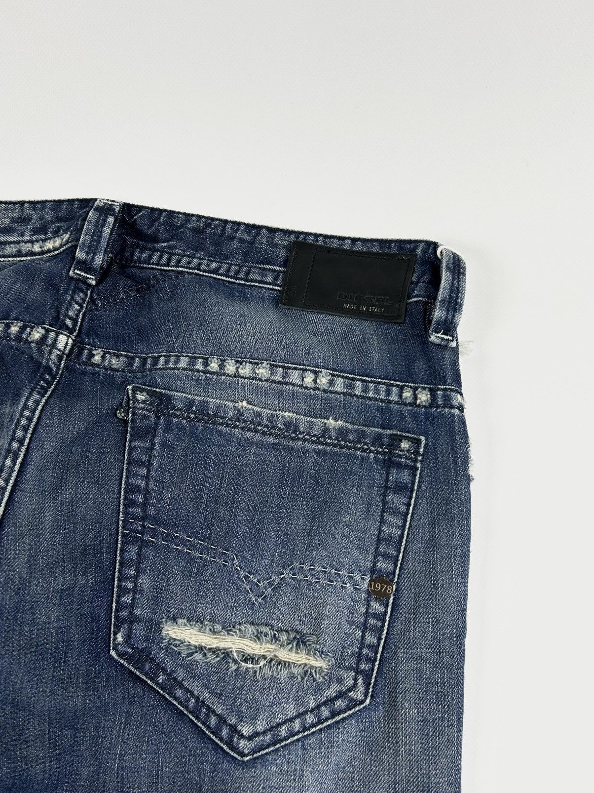 Diesel × Dolce & Gabbana × Jean Paul Gaultier Y2k jeans Diesel patchwork rare denim pants Size US 32 / EU 48 - 7 Thumbnail
