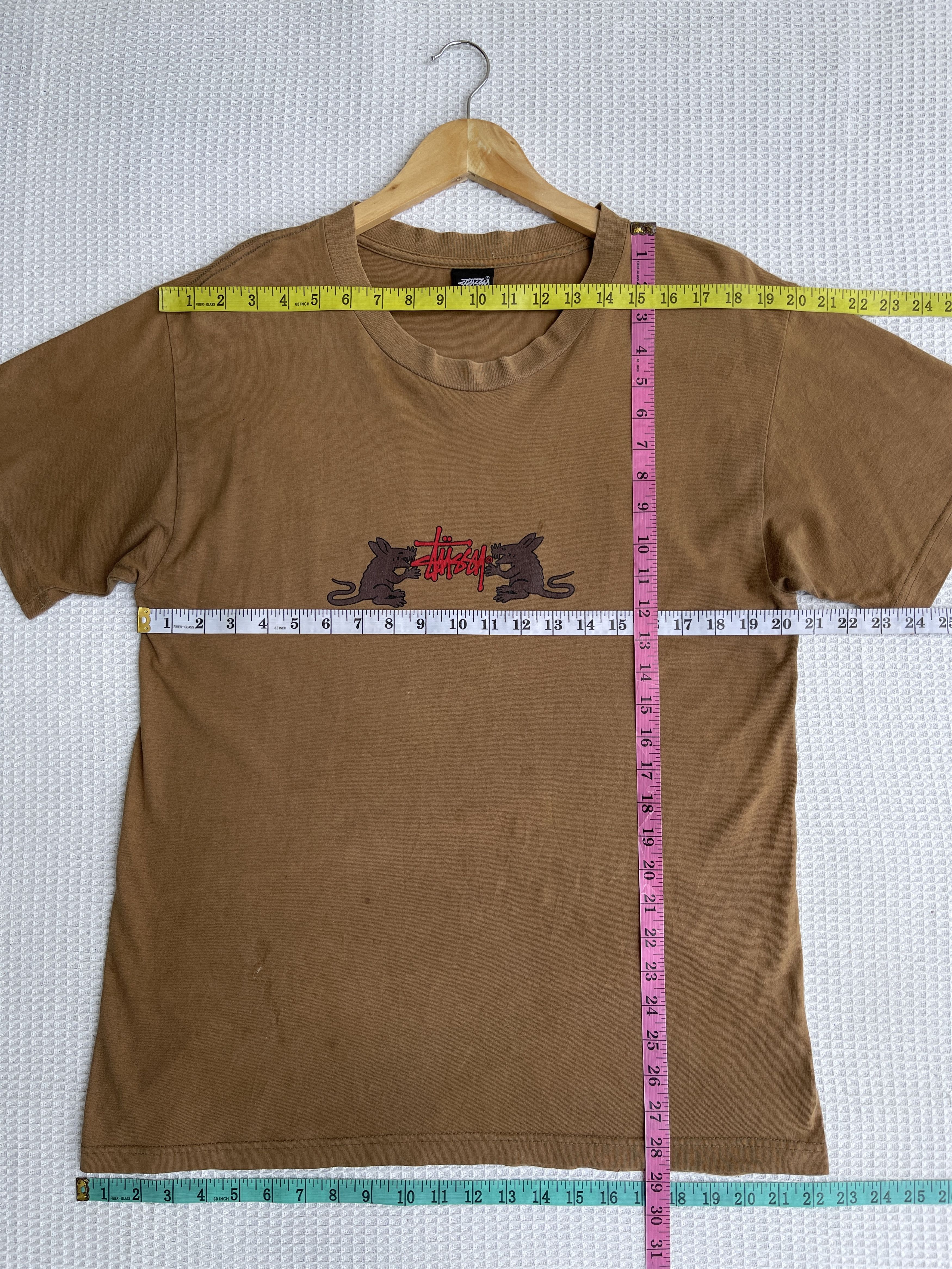 Stussy Very Rare🔥Vintage 80s Stussy Rat Pack Faded Tee Size US M / EU 48-50 / 2 - 10 Thumbnail