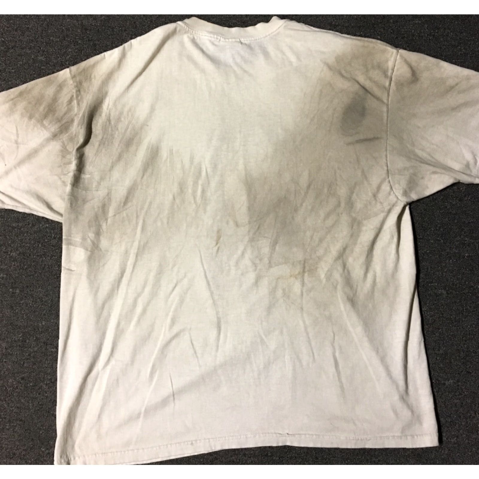 Hanes VINTAGE Quinn Classic Basketball Shirt Mens 2XL White Grunge 90s College USA USA Graphic Distressed 90s Basketball Shirt Size US XXL / EU 58 / 5 - 2 Thumbnail