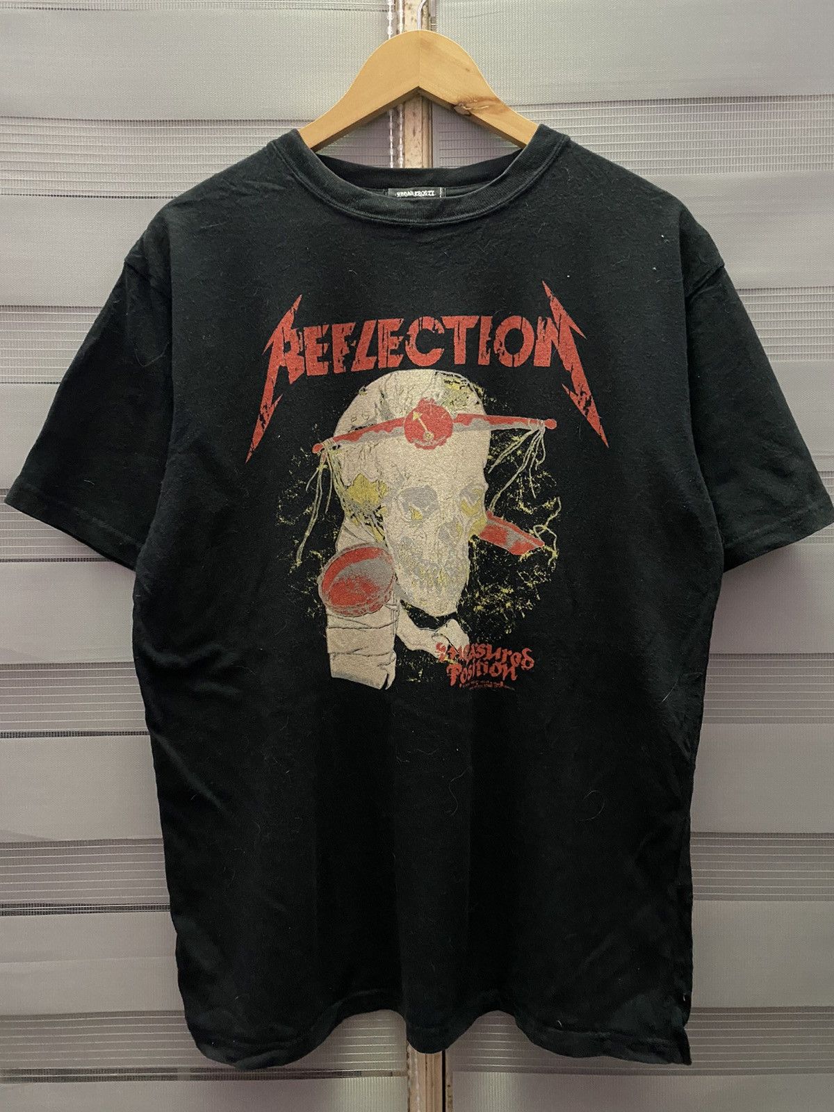 Band Tees Reflection Parody Metallica Push Head Graphic Tee Size US M / EU 48-50 / 2 - 1 Thumbnail