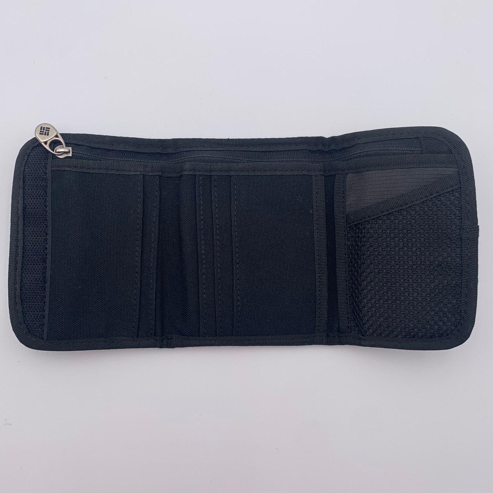 Columbia Columbia Trifold Nylon Wallet Men's Black Gray READ Size ONE SIZE - 3 Thumbnail