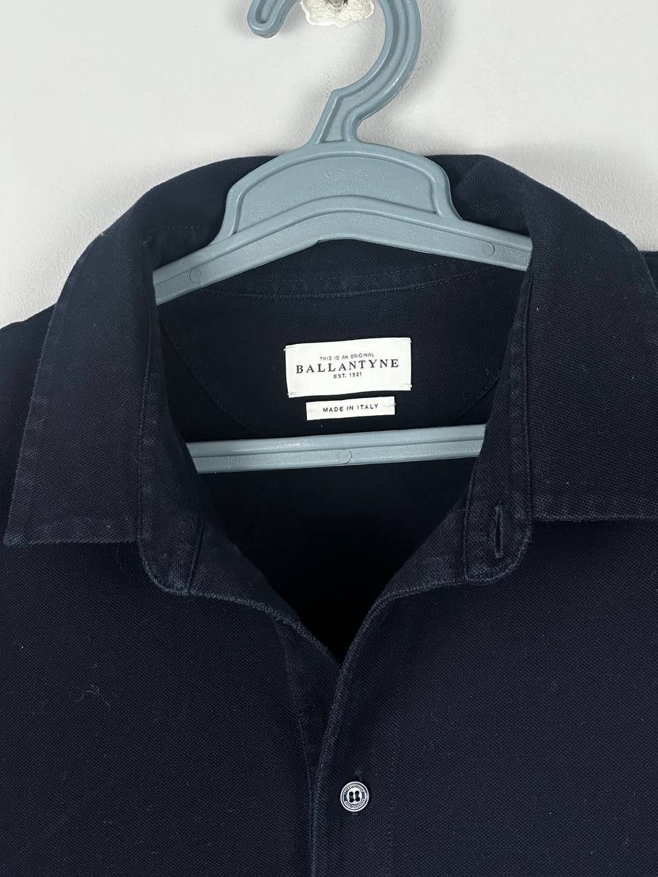 Ballantyne Luxury Ballantyne Navy Cotton Casual Polo T Shirt Size US L / EU 52-54 / 3 - 4 Thumbnail