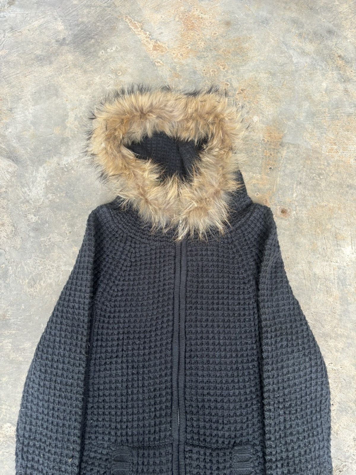 If Six Was Nine × Japanese Brand × Le Grande Bleu (L.G.B.) Fur Hoodie Cornflake Ifsixwasnine Lgb Style Size M / US 6-8 / IT 42-44 - 3 Thumbnail