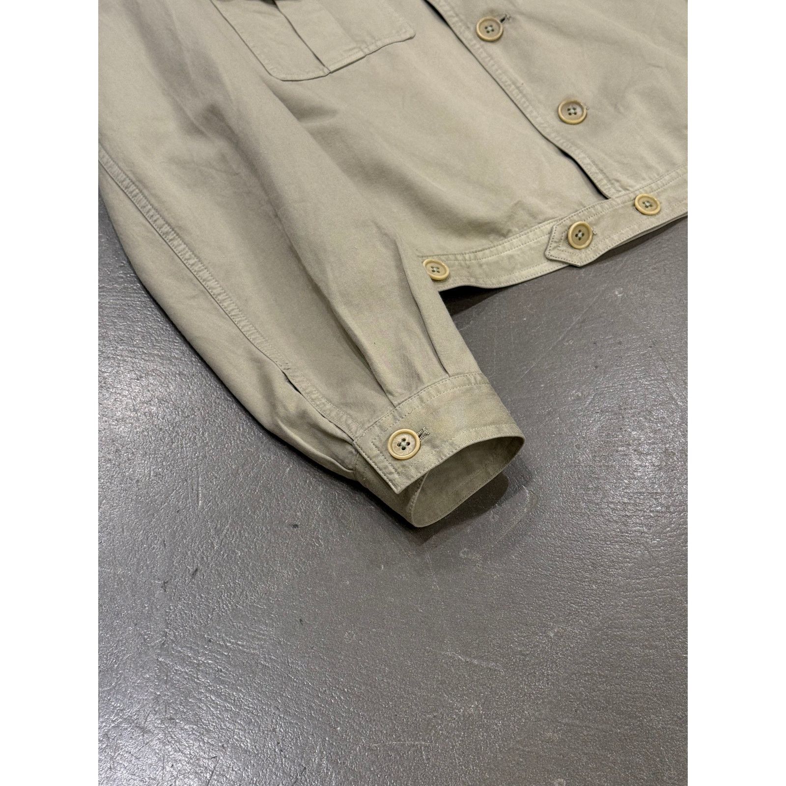 Dries Van Noten 2000s Dries Van Noten cropped military jacket -new with tags Size M / US 6-8 / IT 42-44 - 6 Thumbnail
