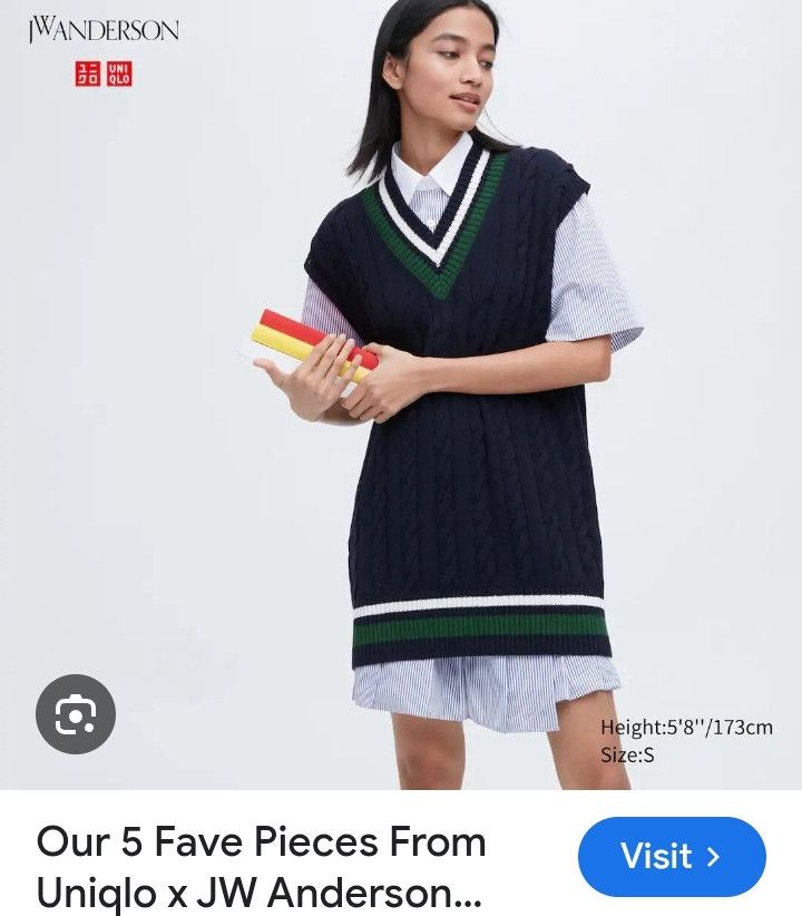 JW Anderson × Uniqlo JW Anderson UT Knitwear sweater 📚 Size US M / EU 48-50 / 2 - 2 Thumbnail
