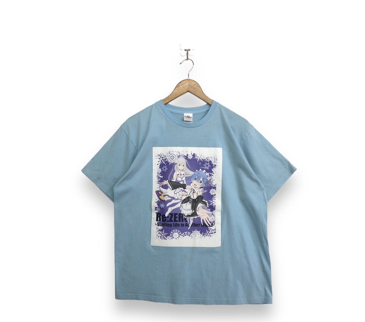 Anime Re:Zero Anime Graphic Weeb Printed Tshirt Size US XL / EU 56 / 4 - 1 Thumbnail