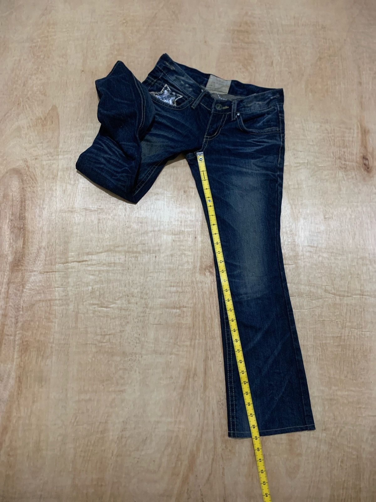 Hysteric Glamour Vintage Lolita By Concert Club Jeans Bootcut Size US 30 / EU 46 - 10 Thumbnail