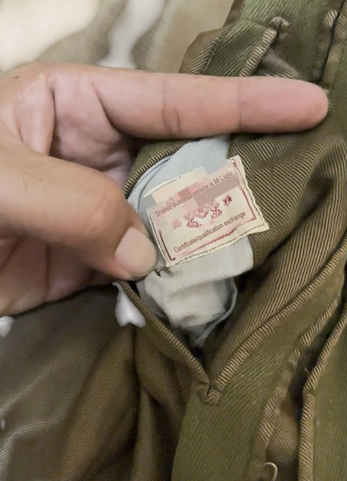 Army Of Me Vintage WW2 Imperial Japanese Army Cloaks Capes Size US XL / EU 56 / 4 - 9 Thumbnail