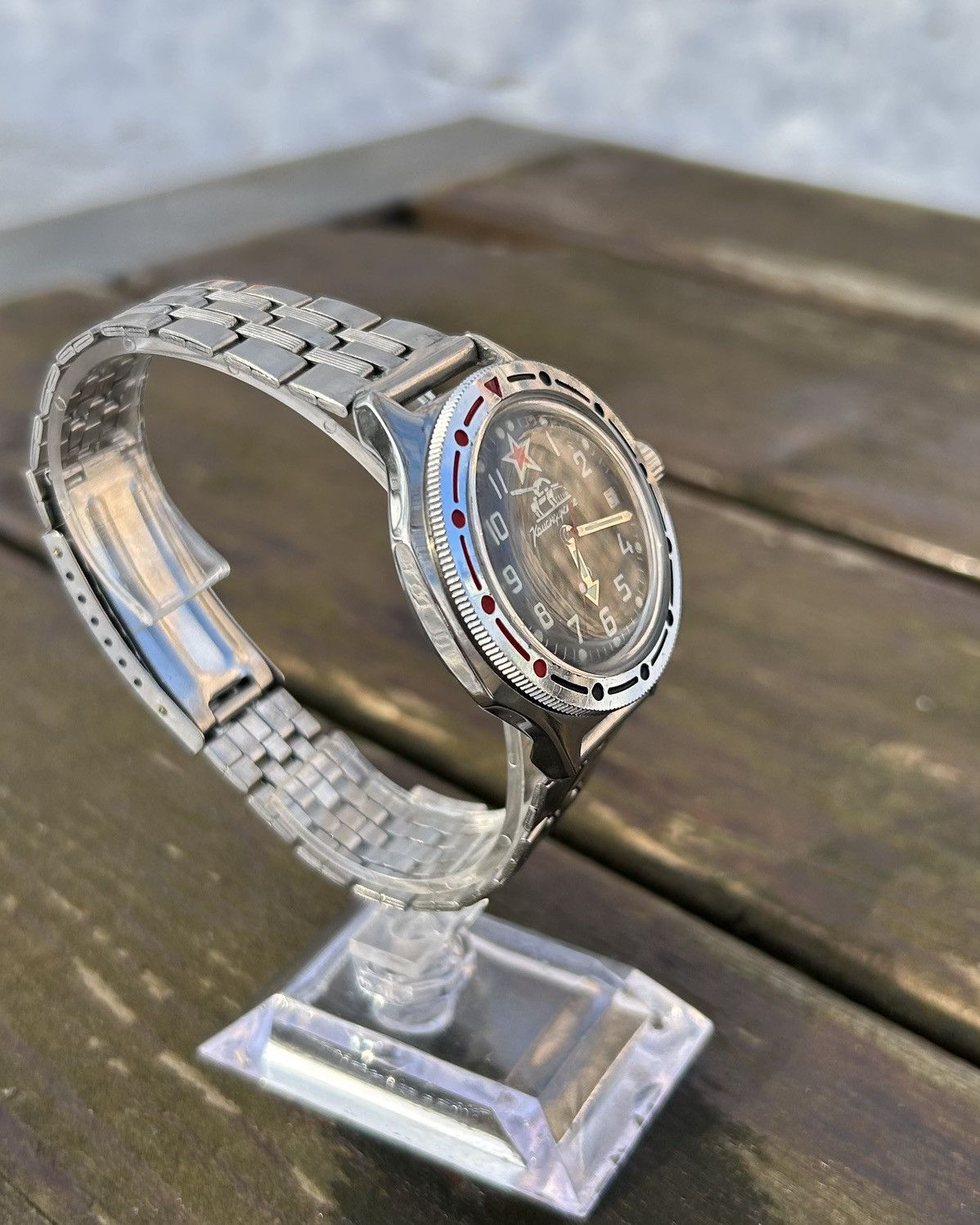 Vintage Vintage Watch Soviet USSR Mechanical Wostok Tank 1980’s Size ONE SIZE - 12 Thumbnail