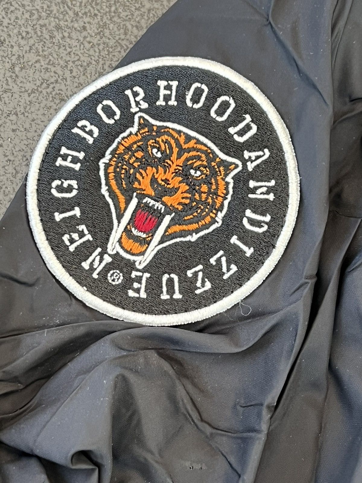 Neighborhood × izzue NEIGHBORHOOD X IZZUE COLLAB Patches Black Bomber Jacket Size US M / EU 48-50 / 2 - 4 Thumbnail