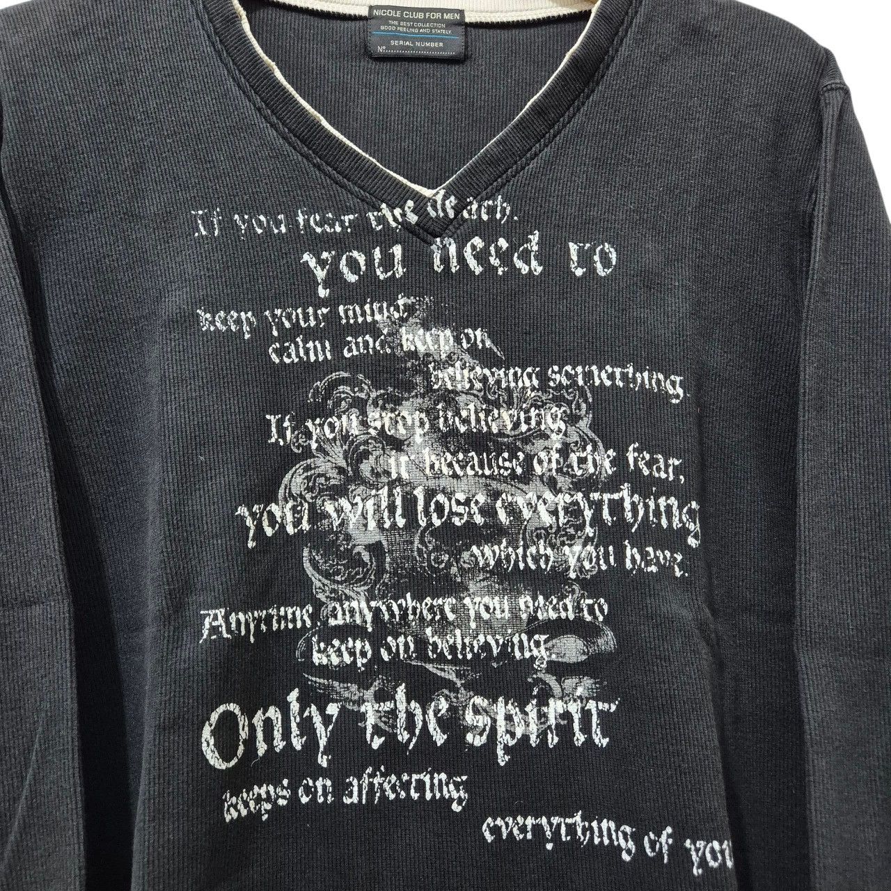 Nicole Club Nicole club for men poem long sleeve Size US M / EU 48-50 / 2 - 2 Thumbnail