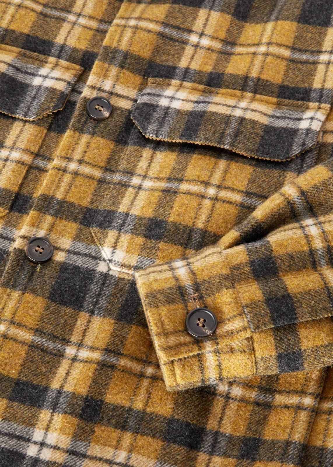Loro Piana o1srvl11e0924 Alagna Cashmere Shirt Jacket in Multicolor Size XXL / US 16-18 / IT 52-54 - 7 Thumbnail
