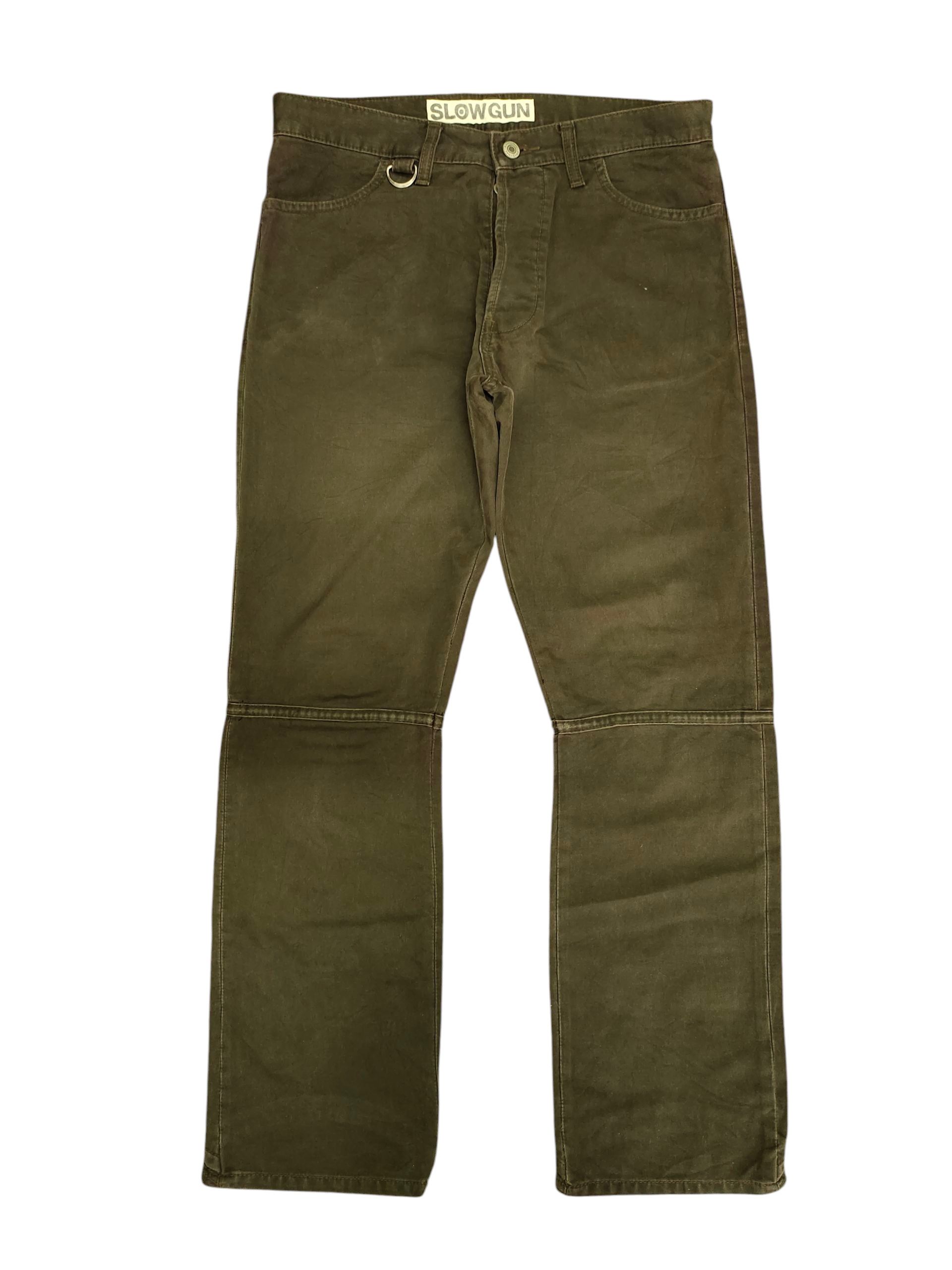 Japanese Brand Slowgun Cut Sew Knee Pants Hysterics Style