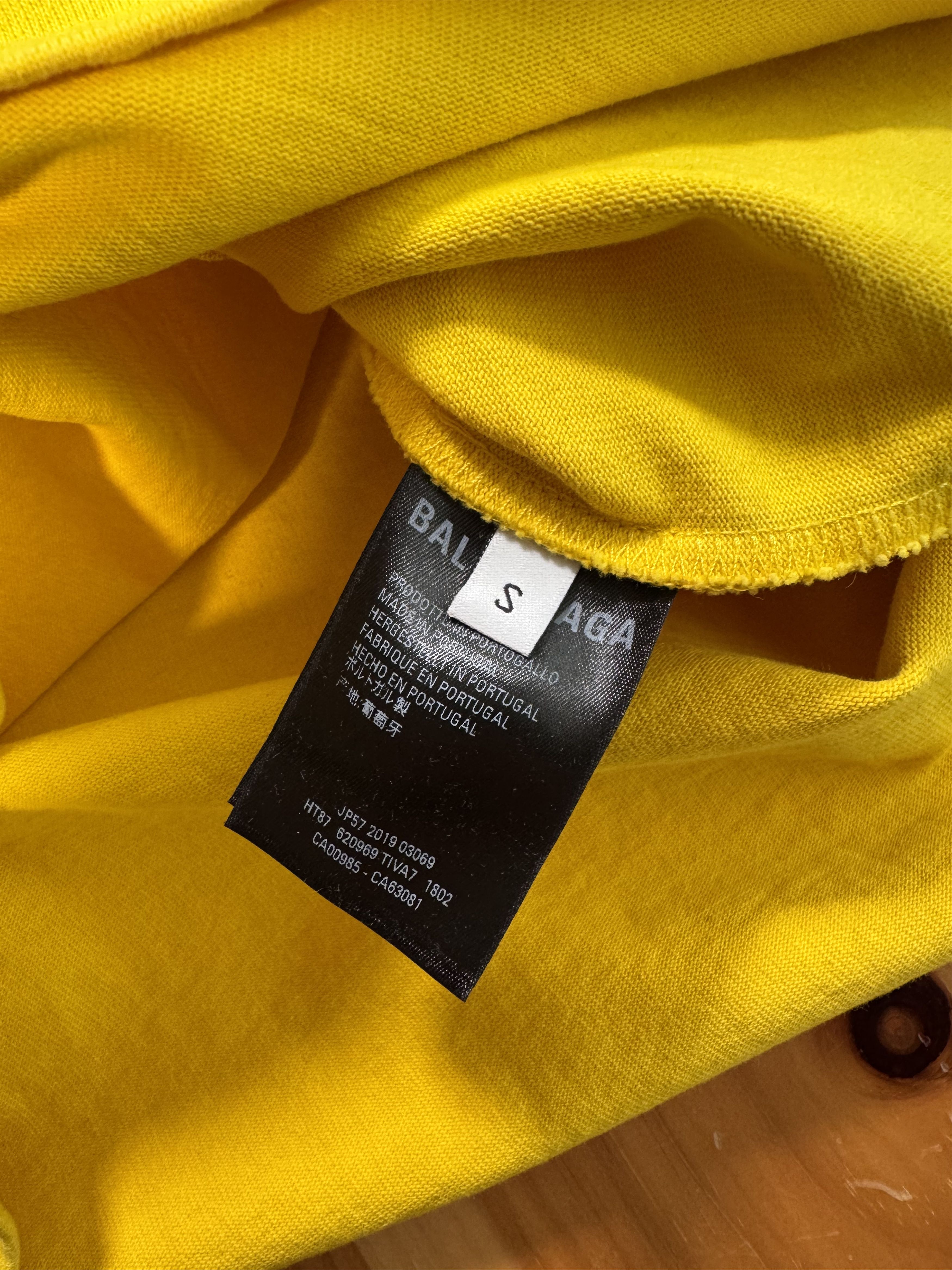 Balenciaga Balenciaga X rated t shirt yellow Size US M / EU 48-50 / 2 - 4 Thumbnail