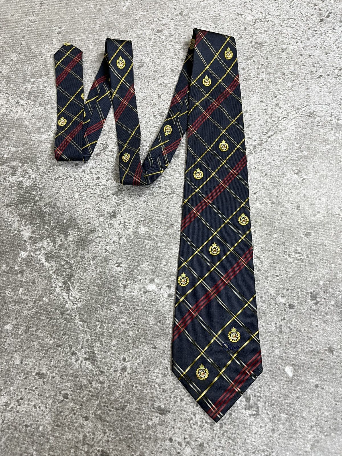 Christian Dior Monsieur Vintage Christian Dior Monsieur Silk Tie Size ONE SIZE - 1 Thumbnail