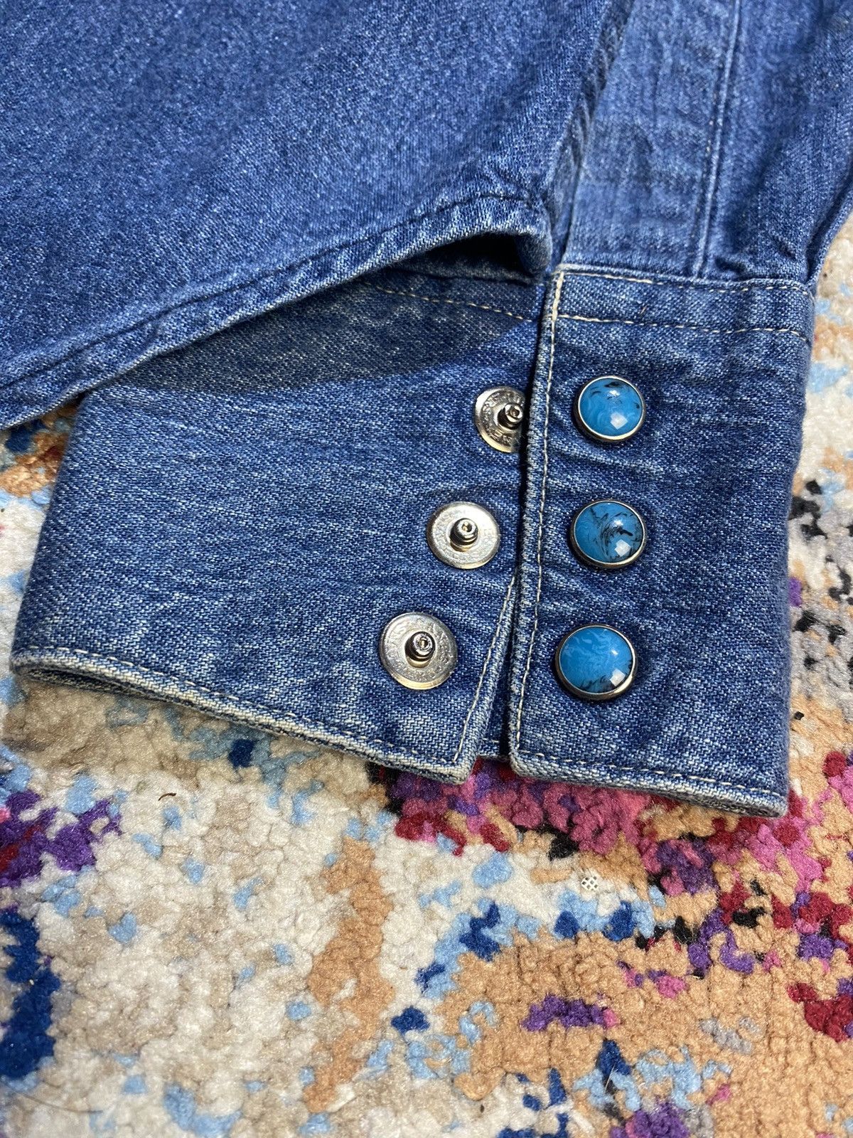 Sugar Cane × Toyo Enterprises × Vintage SUGARCANES CANES CROWN VINTAGE STUDS BUTTON WESTERN SHIRTS Size US L / EU 52-54 / 3 - 15 Thumbnail