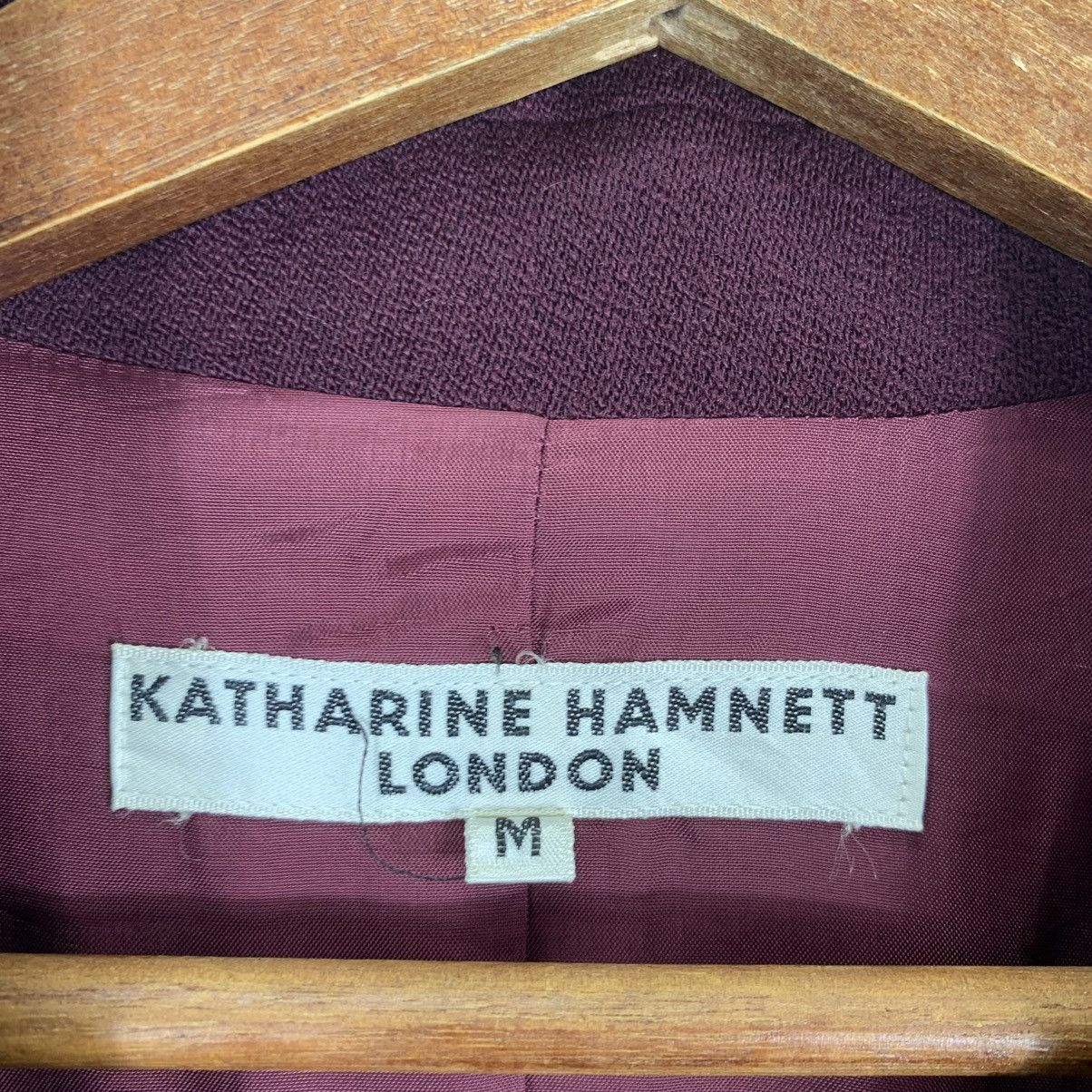 Katharine Hamnett London Vintage Katharine Hamnett London Wool Blazer Jacket Size US M / EU 48-50 / 2 - 5 Thumbnail