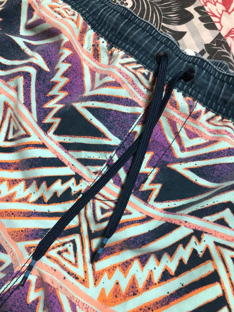 Billabong × Japanese Brand Gothicana Y2K Black Bondage Gothic Multipocket Cargo Shorts Size US 34 / EU 50 - 3 Thumbnail