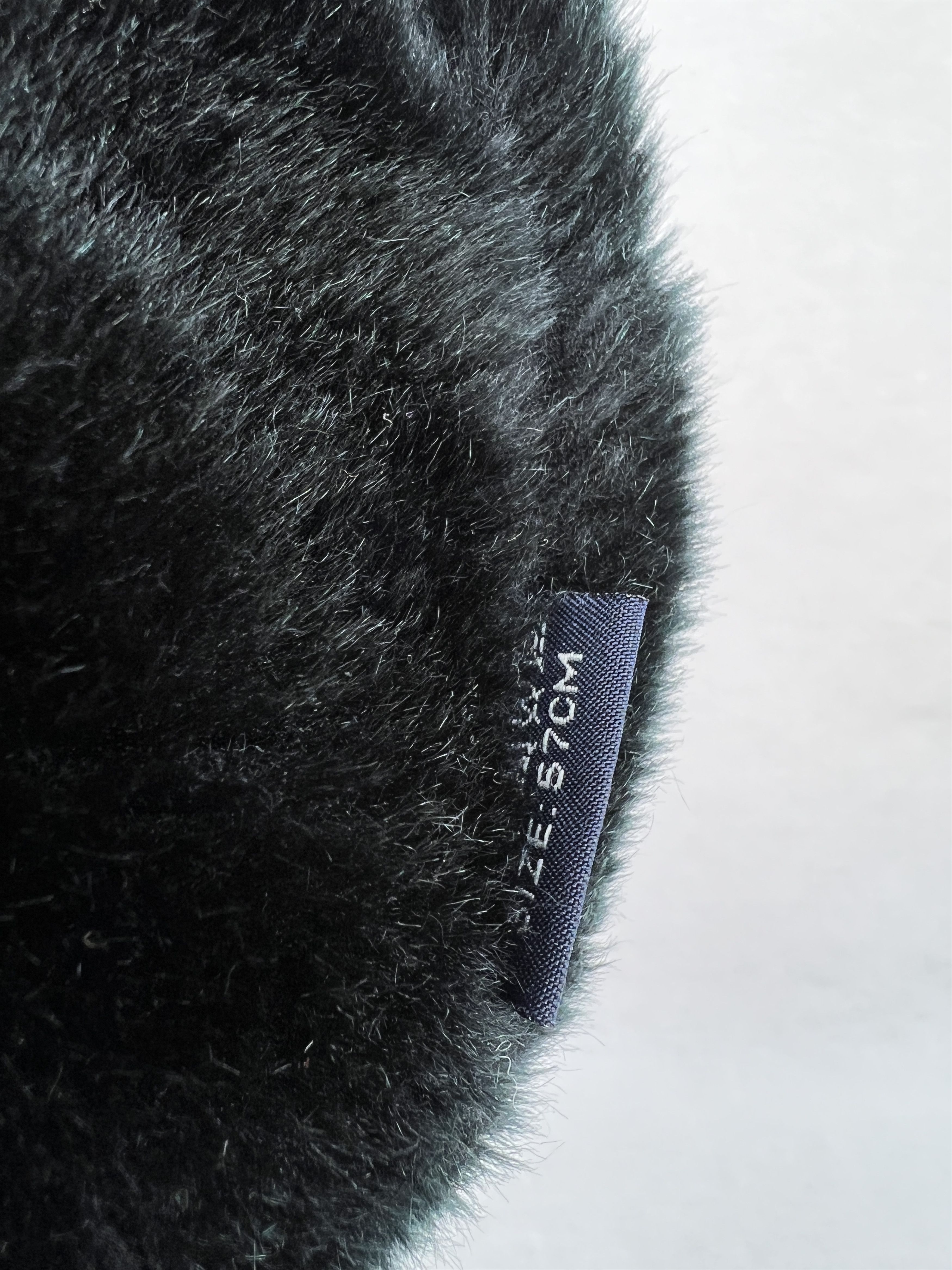 Vintage Y2K Faux Fur Black Reversible Ushanka Hat Floppy Ears Size ONE SIZE - 10 Thumbnail