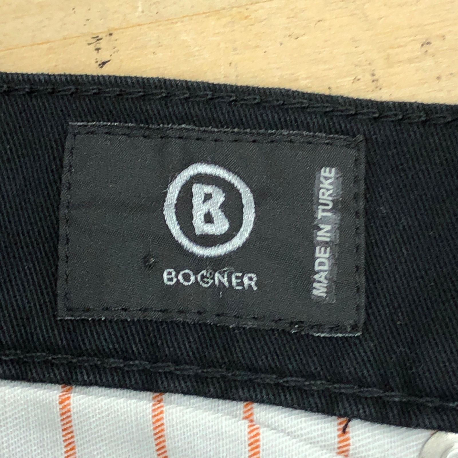 Bogner Bogner Womens Size 10 Long Jeans Straight Leg Stretch Black Size 32" / US 10 / IT 46 - 13 Thumbnail