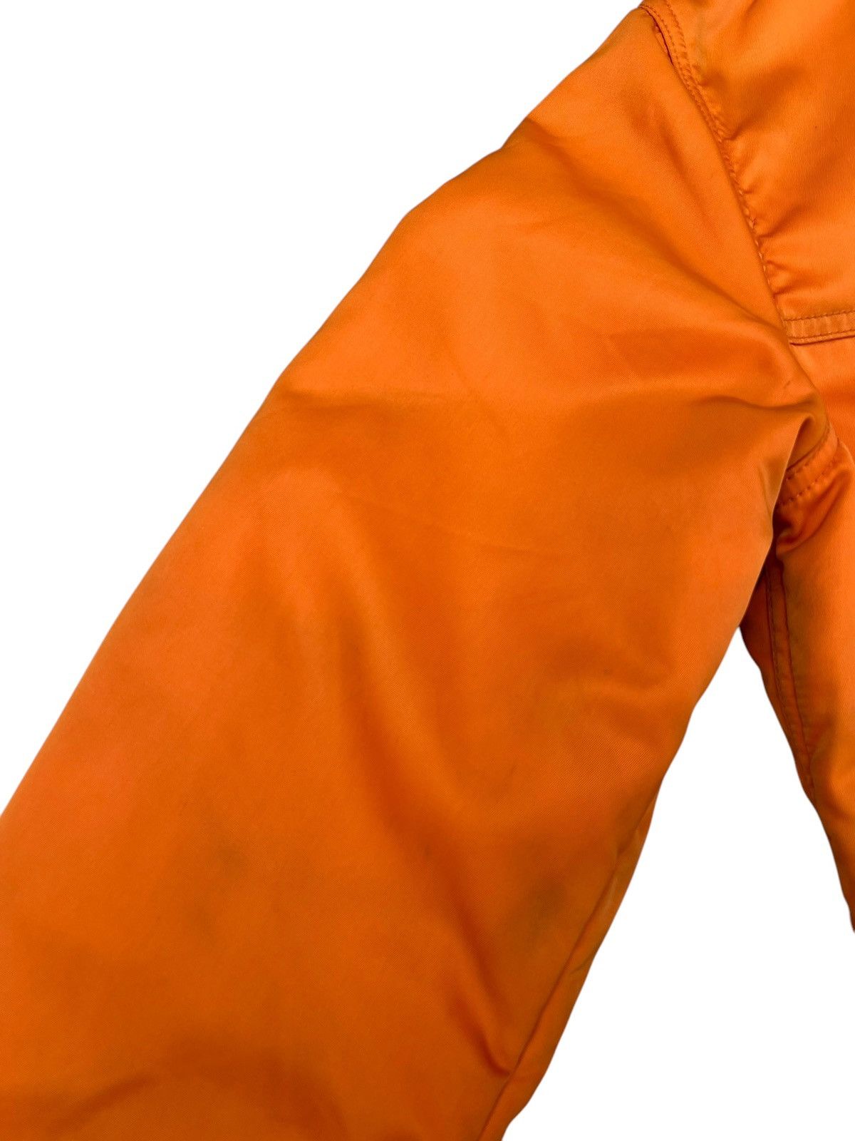 Marithe + Francois Girbaud Vintage 90s Marithe Francois Girbaud Orange Cropped Jacket Size US M / EU 48-50 / 2 - 6 Thumbnail