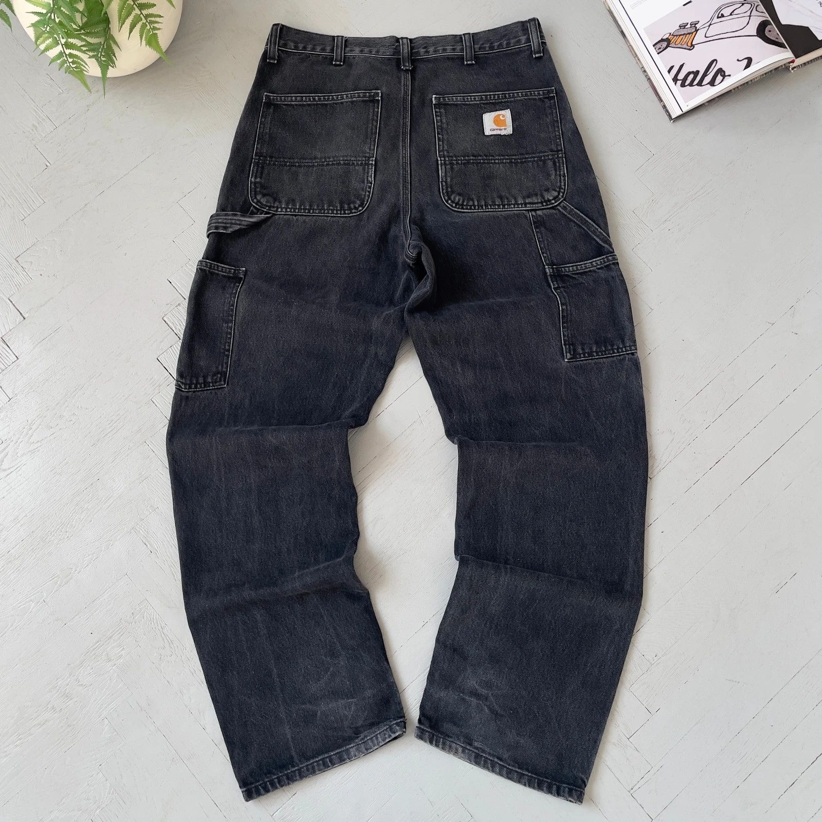 Carhartt Carhartt WIP Double Knee Carpenter Denim Pant Size US 30 / EU 46 - 1 Thumbnail
