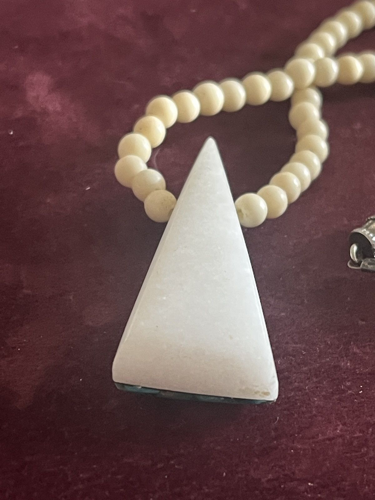 Other Vintage Native American Mosaic Turquoise Triangle Necklace Size ONE SIZE - 5 Thumbnail