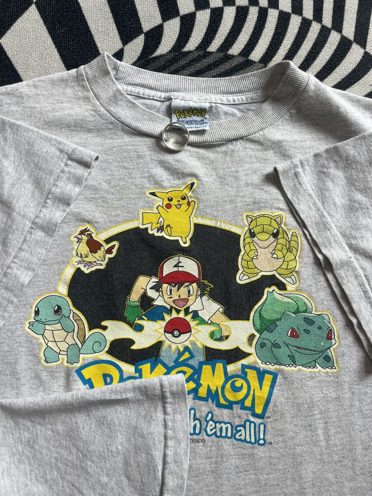 Pokemon Vintage Pokemon Nintendo 2000’s ( kid size ) Tshirt Size US S / EU 44-46 / 1 - 7 Thumbnail