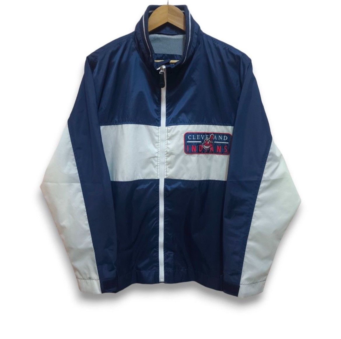 MLB × Mirage Vintage Cleveland Indians Mirage MLB Windbreaker Jacket Size US M / EU 48-50 / 2 - 1 Thumbnail