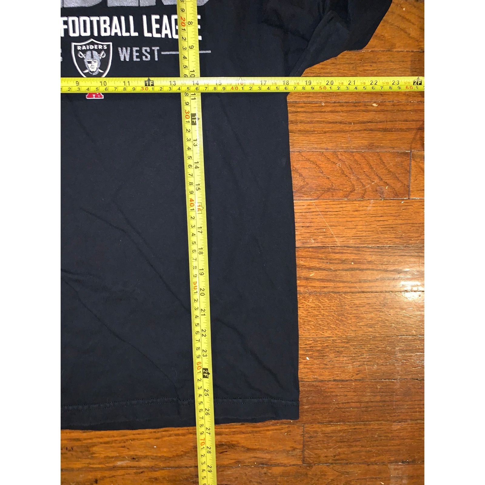 NFL Vintage Oakland Raiders NFL Long Sleeve T Shirt Black Medium Size US M / EU 48-50 / 2 - 6 Thumbnail