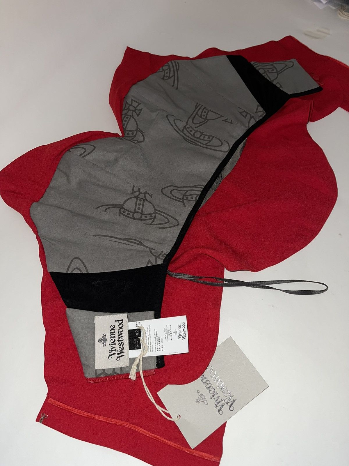 Vivienne Westwood Vivienne Westwood SS18 WILMA CORSET TOP RED NWT IT 42 Size M / US 6-8 / IT 42-44 - 12 Thumbnail