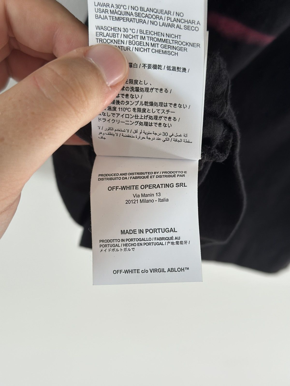 Off-White Off White "Impressionism" Diag Stencil Tee Black Size US XS / EU 42 / 0 - 5 Thumbnail