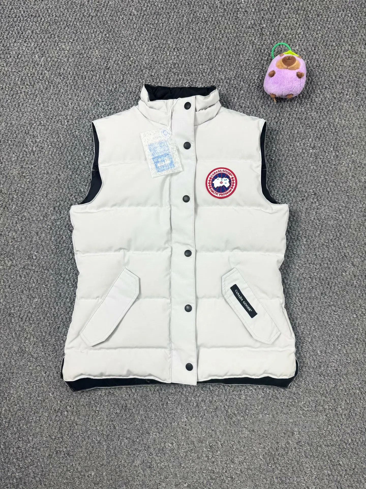 Canada Goose Canada Goose Haze Blue Chest Logo Down Vest| Size US S / EU 44-46 / 1 - 1 Thumbnail
