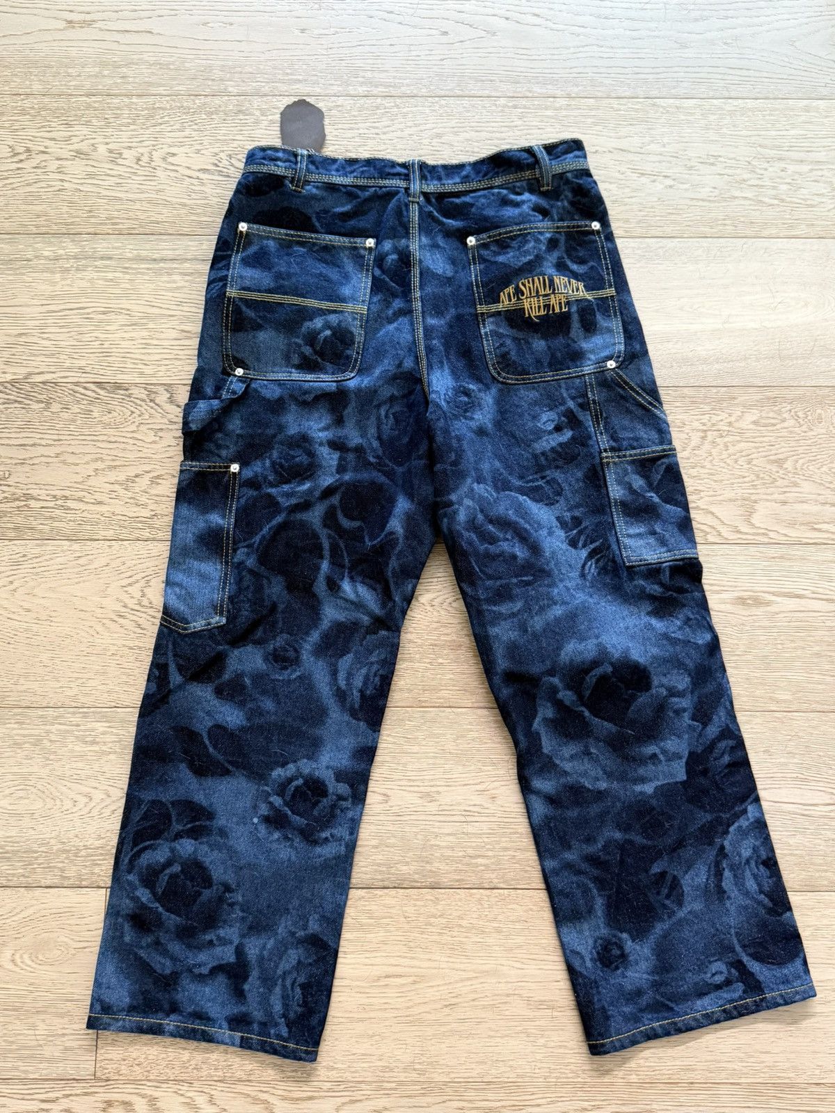 Bape Bape Indigo Rose Denim Size US 32 / EU 48 - 3 Thumbnail