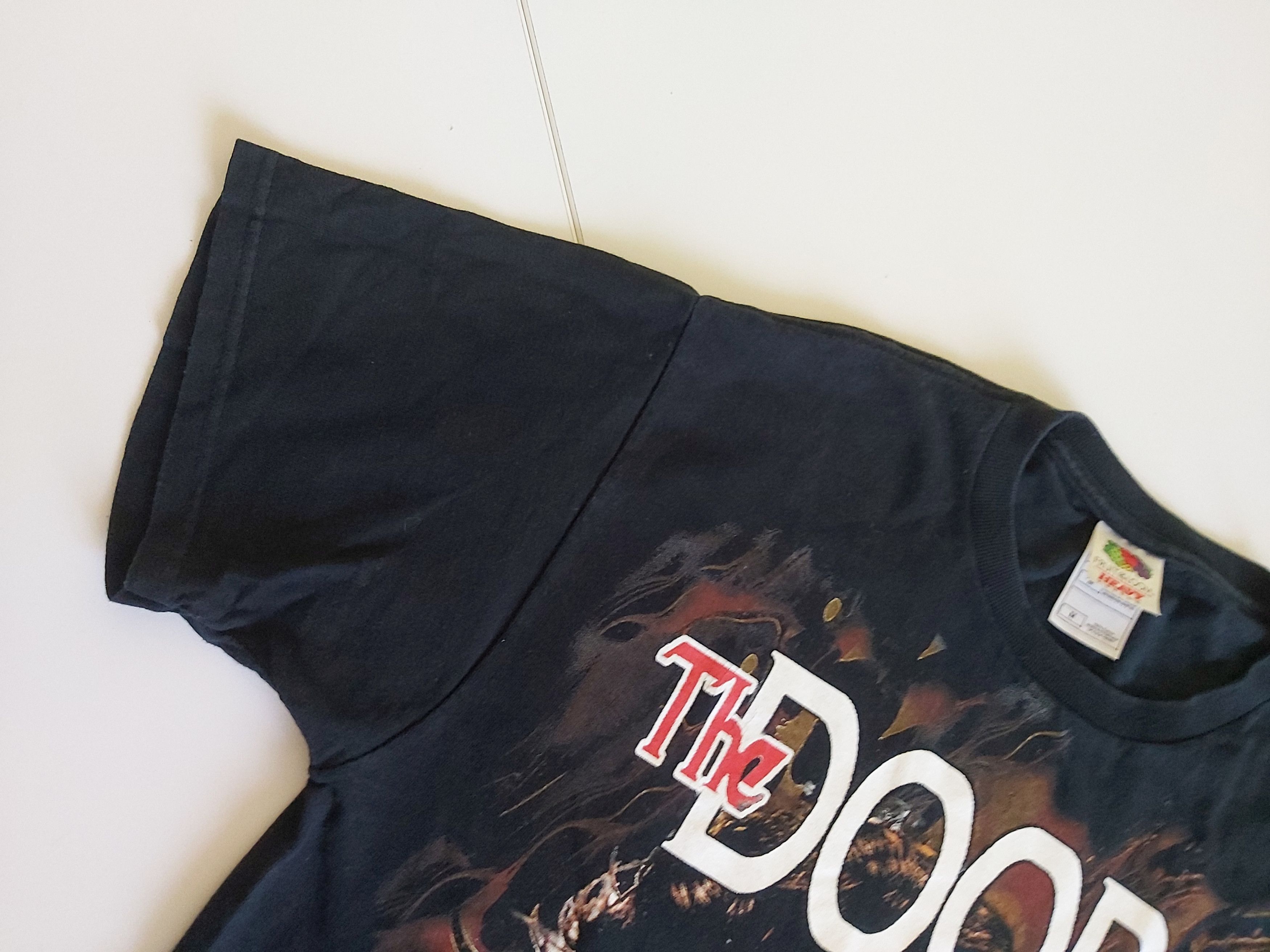 Band Tees × Vintage The Doors tshirt vintage 90s y2k Size US M / EU 48-50 / 2 - 10 Thumbnail