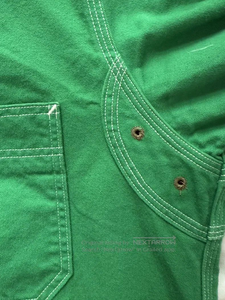 Nigel Cabourn Nigel Cabourn Military Style Long Sleeve Shirt Green Size US M / EU 48-50 / 2 - 6 Thumbnail