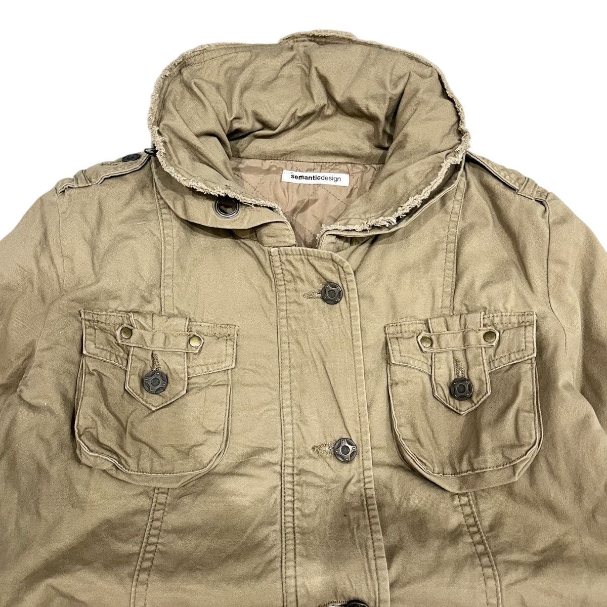 If Six Was Nine Semantic Design Bono GOA Style LGB Parka Hooded jacket Size US XL / EU 56 / 4 - 2 Thumbnail