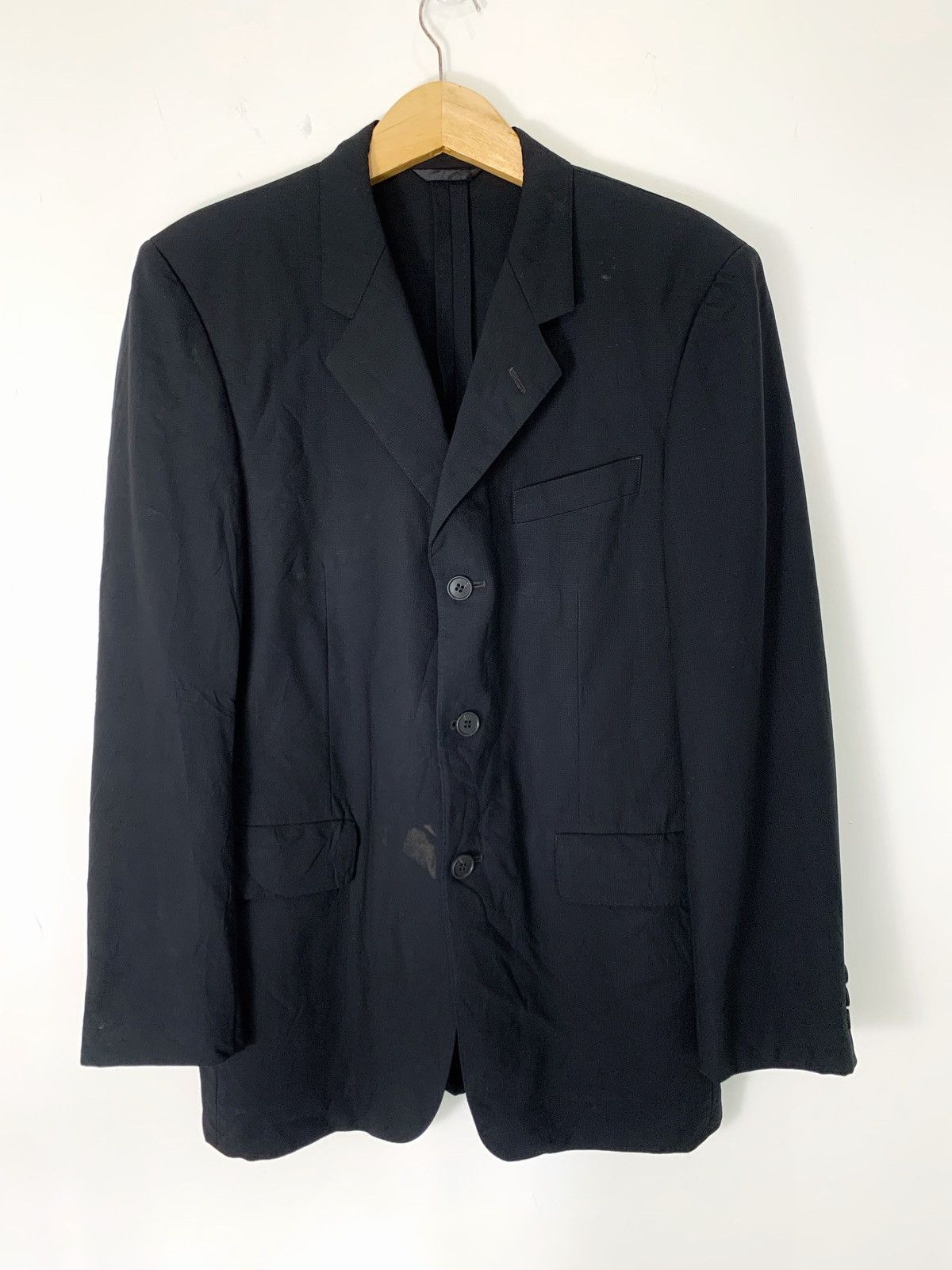 80s yohji yamamoto durban blazers distress