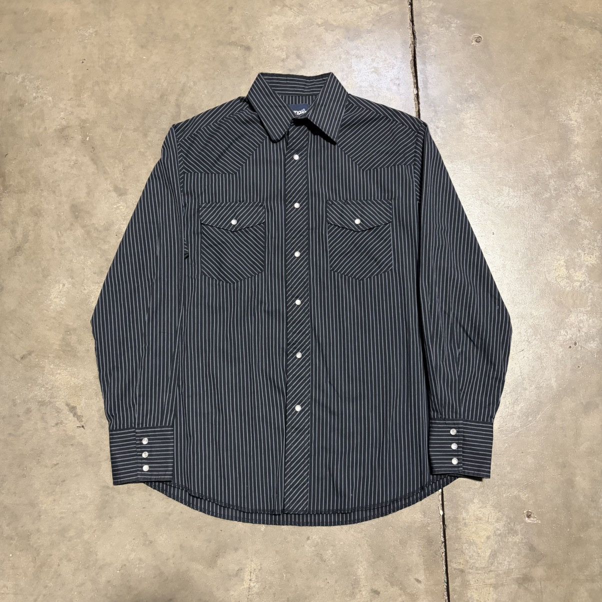 Wrangler Vintage Wrangler Pearl Snap Button Up Shirt Striped Western Size US M / EU 48-50 / 2 - 3 Thumbnail