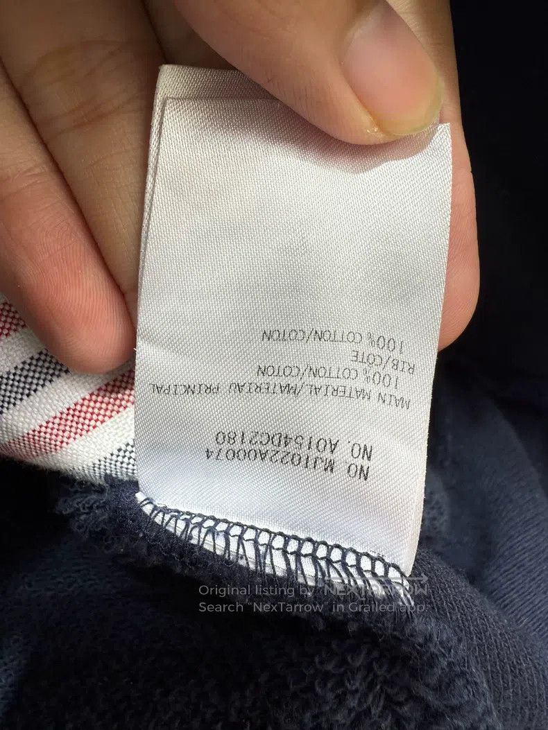 Thom Browne Thom Browne Ink Blue Zip-Up Jacket Size US S / EU 44-46 / 1 - 7 Thumbnail