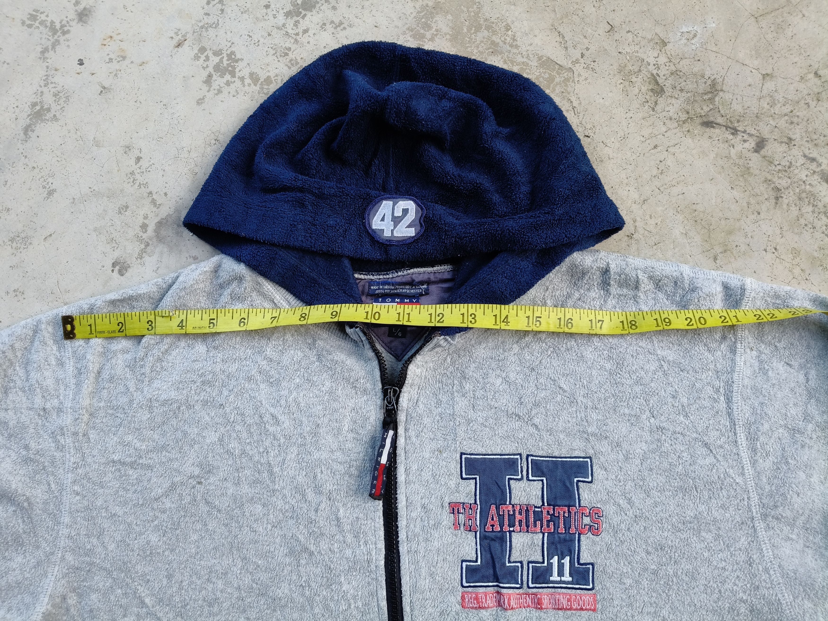 Tommy Hilfiger Tommy Hilfiger Fleece Zipper Hoodie Size US L / EU 52-54 / 3 - 12 Thumbnail