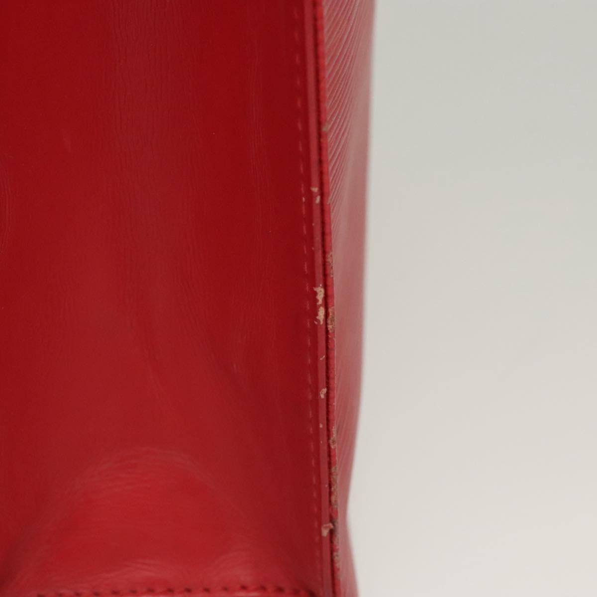 Louis Vuitton LOUIS VUITTON Epi Sac Plat PM Hand Bag Red M5274e M5274e Size ONE SIZE - 5 Thumbnail
